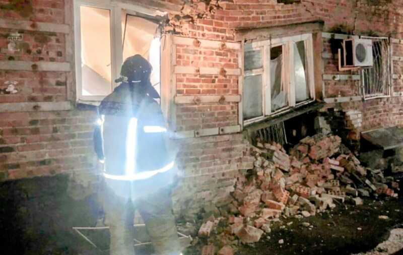 В Ростове на дону-на-Дону обвалилась стенка многоэтажного дома